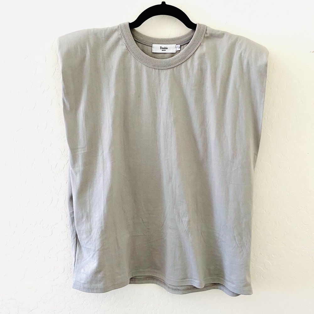 FRANKIE SHOP | Eva Cotton Jersey Tank